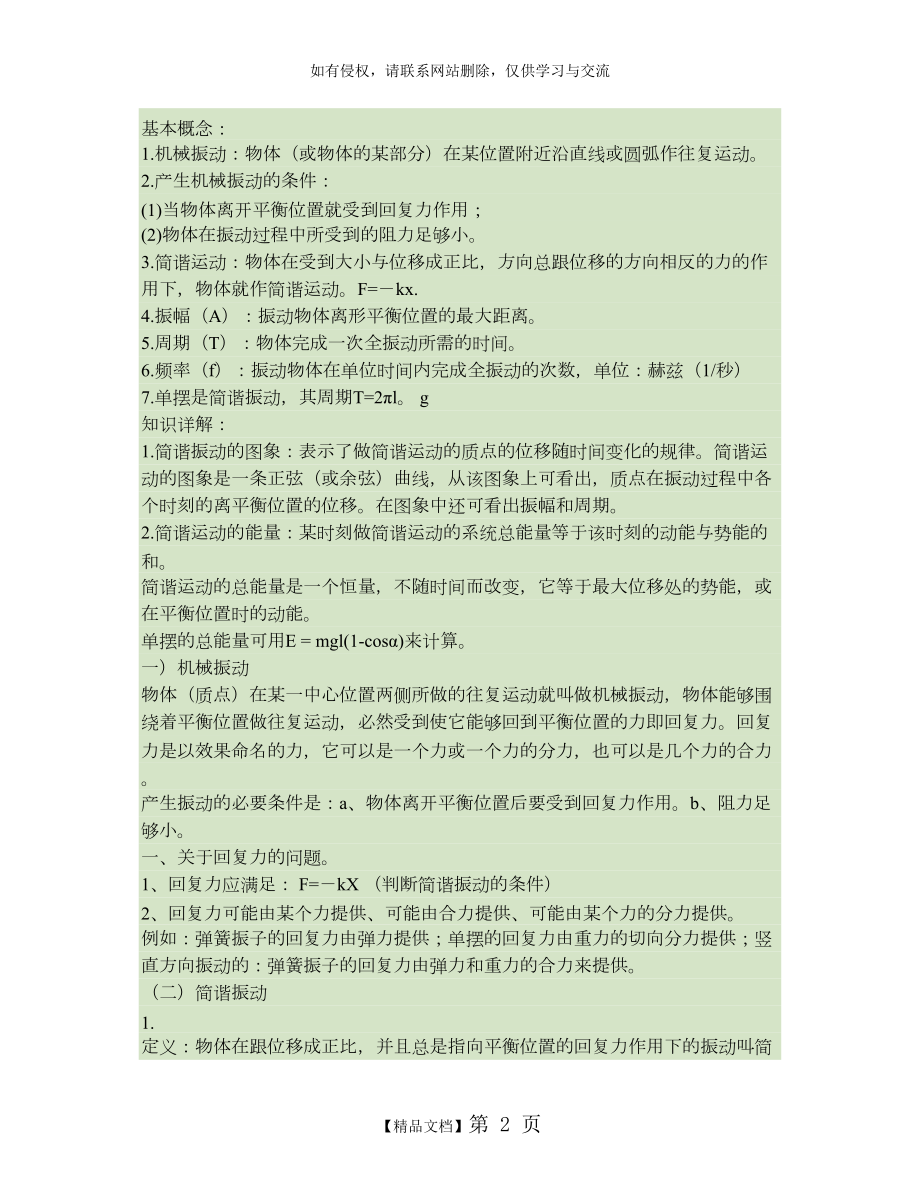 机械振动总结要点.doc_第2页