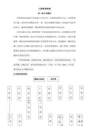 公司人事规章制度模板.doc