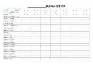 秩序维护员巡查记录表.doc