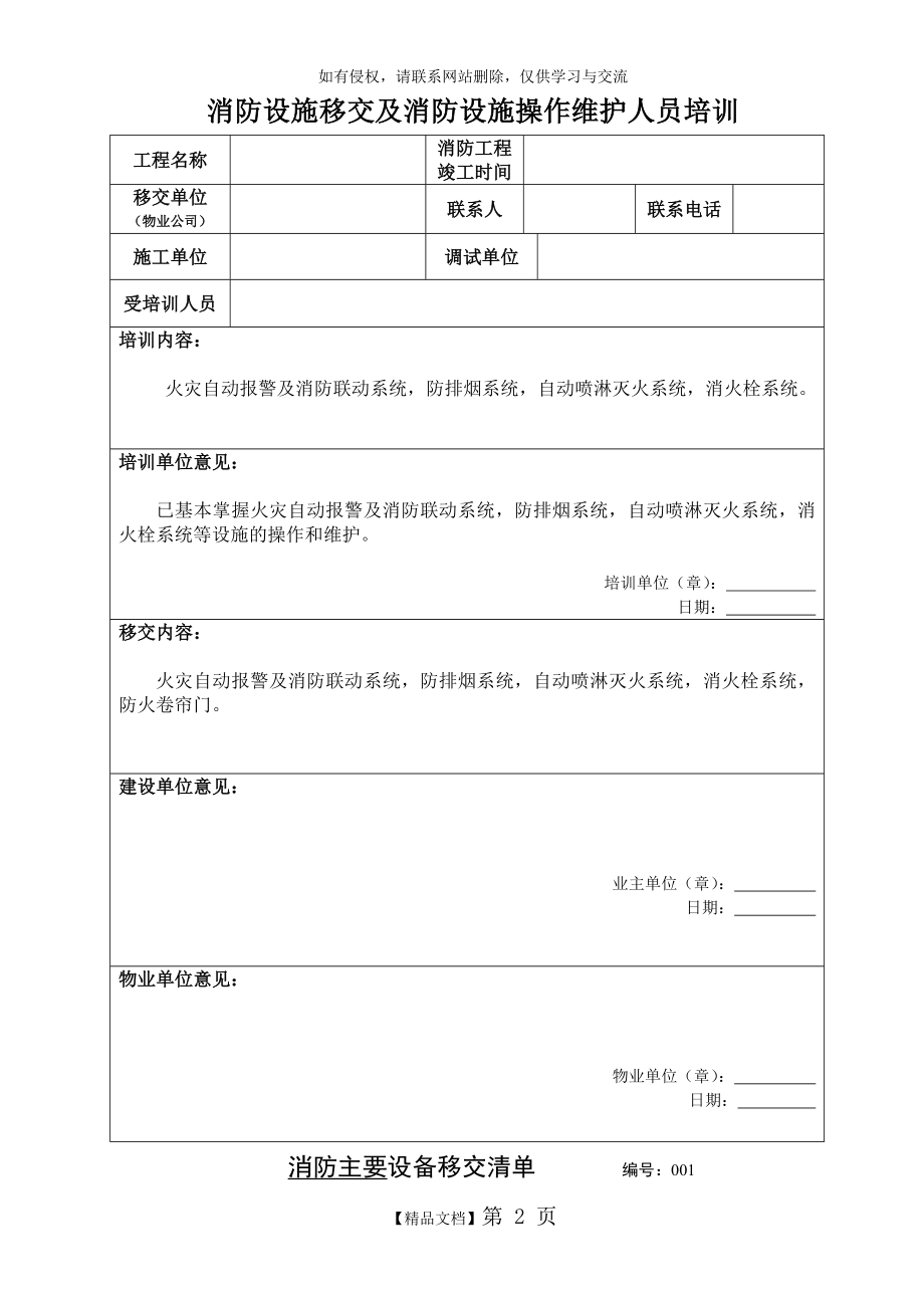 消防设施移交和清单42032.doc_第2页