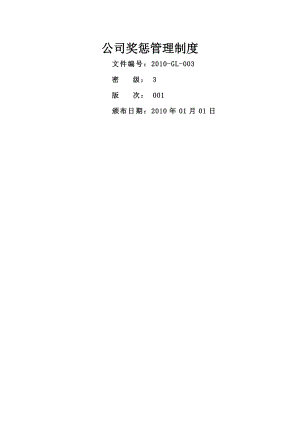 3公司奖惩管理制度用.doc