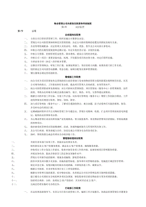 物业公司岗位职责和考核制度002.doc