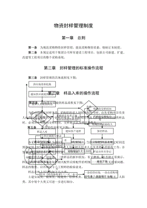 物资封样管理制度.doc