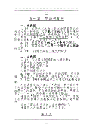 MPA核心课程知识点整理(14页).doc