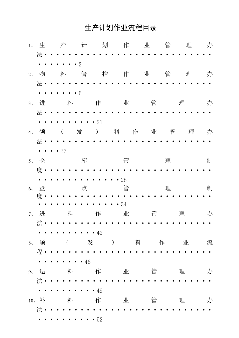 PMC部门作业流程生管采购与仓库管理制度.docx_第1页