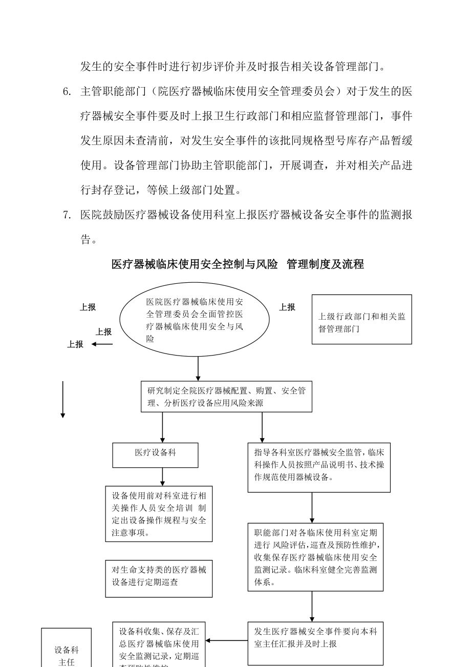 医疗器械临床使用安全控制与风险管理制度及报告流程.doc_第2页