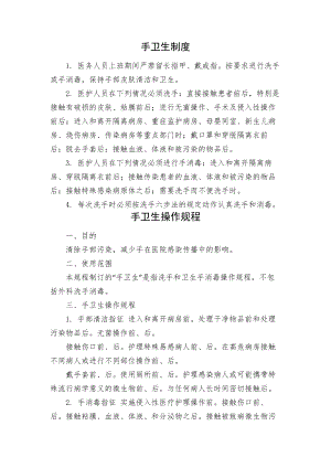 手卫生制度与流程.docx