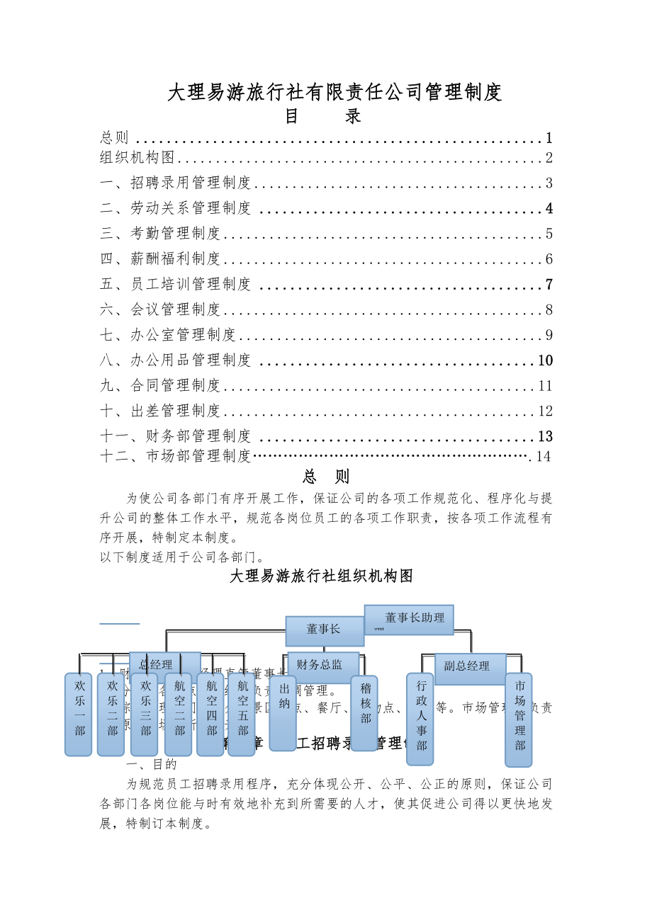 旅行社管理制度汇编.docx_第1页