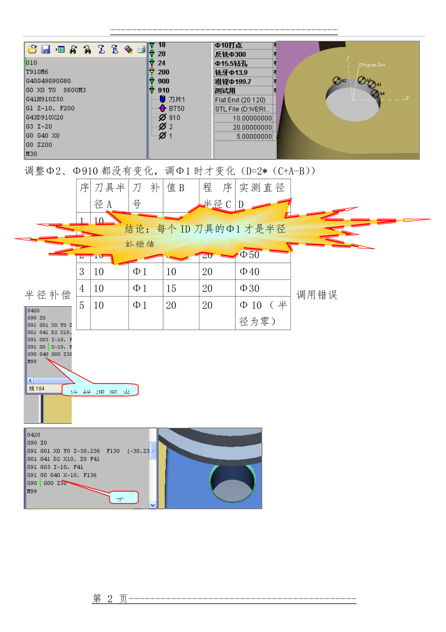 VERICUT刀具补偿设置(半径、长度)(3页).doc_第2页