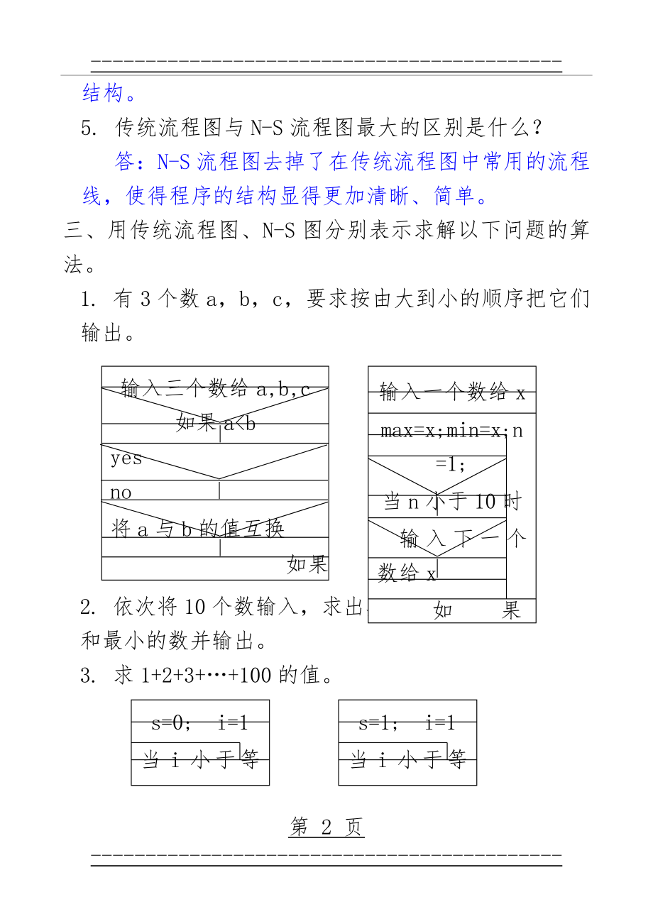 C语言程序设计习题答案(68页).doc_第2页