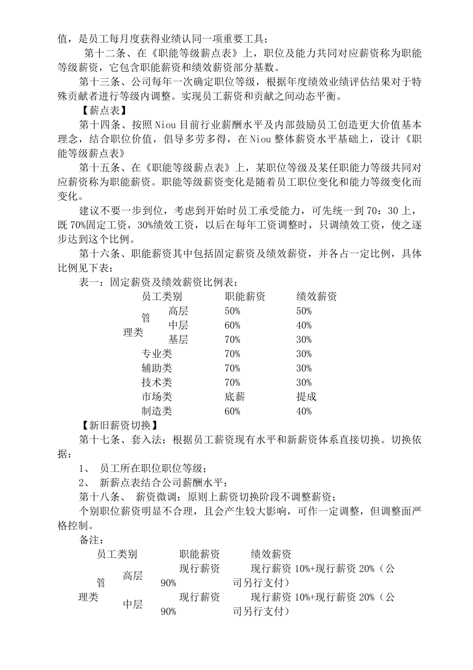 知名外资企业薪酬管理制度.docx_第2页