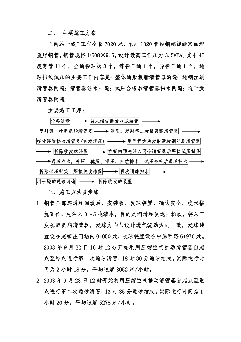 城市高压燃气管道吹扫试压方案优化.doc_第2页