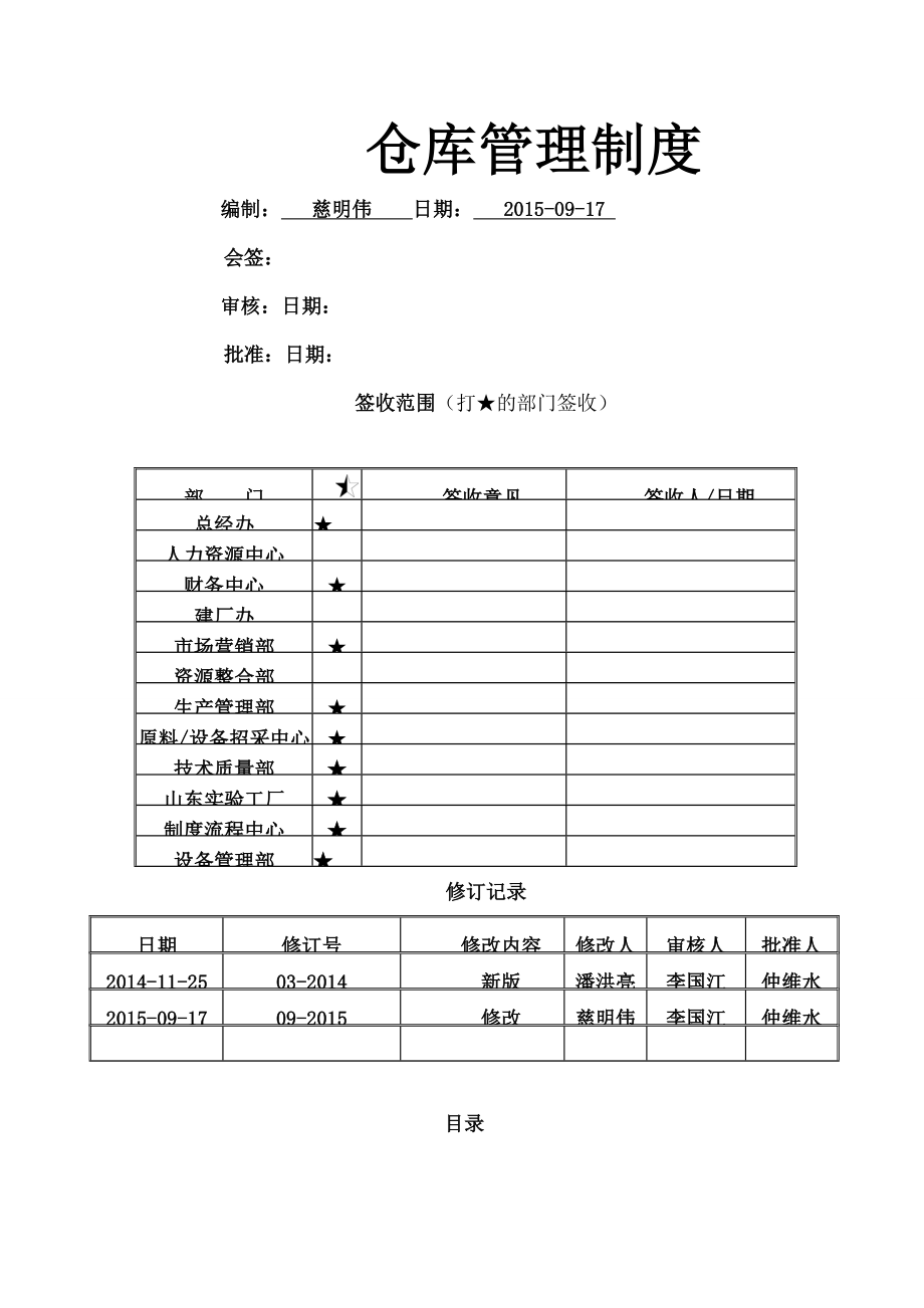 科技有限公司仓库管理制度003.doc_第1页