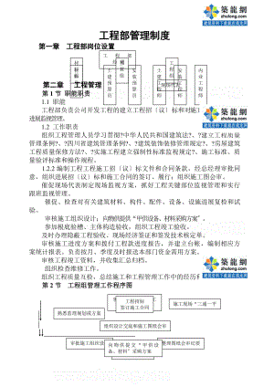 某房地产企业工程部管理制度secret.docx