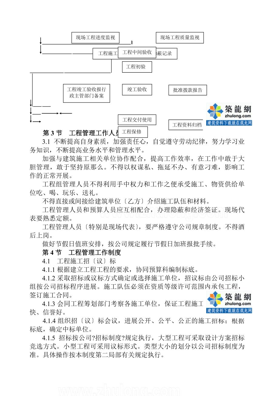 某房地产企业工程部管理制度secret.docx_第2页