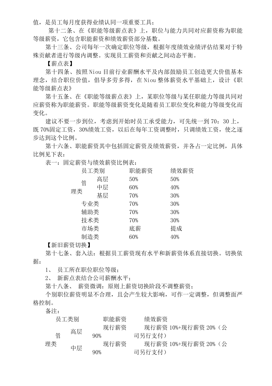 某知名外资企业薪酬管理制度.docx_第2页