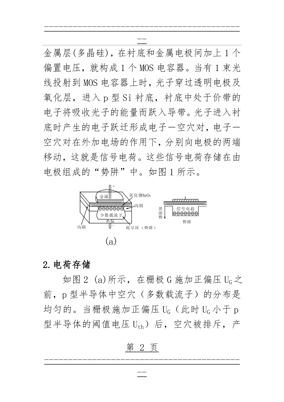 CCD的基本结构和工作原理(29页).doc_第2页