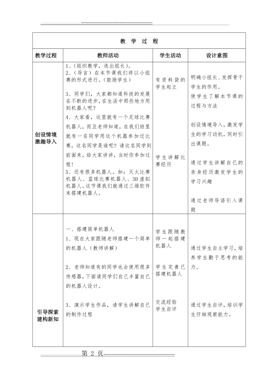 《搭建机器人》教学设计(5页).doc_第2页