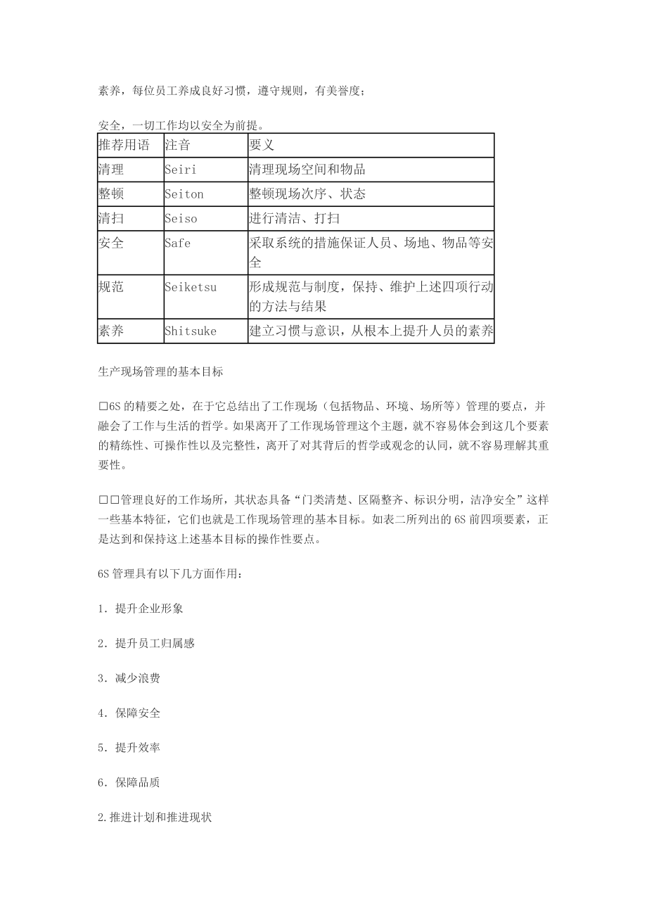 浅谈生产现场6S管理的推进与持续改善1.docx_第2页