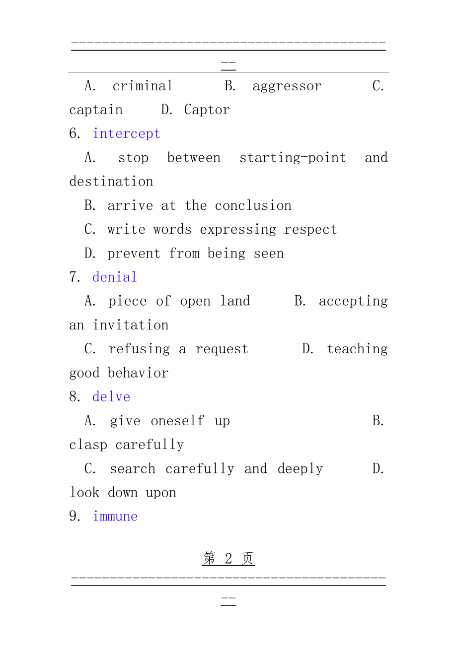 Quiz 1—Pub Talk and the King27s English(15页).doc_第2页