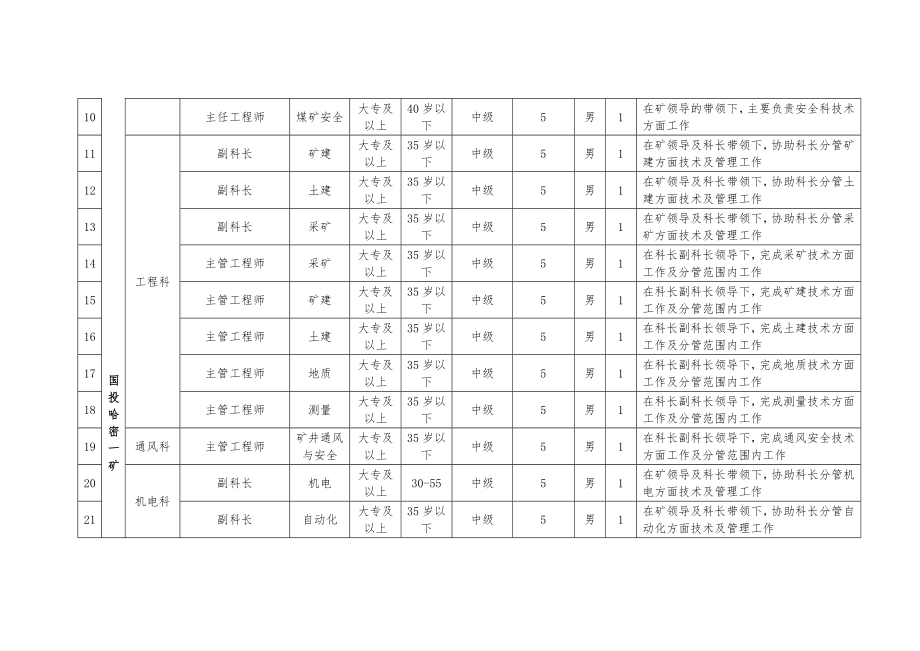 招聘岗位职责及任职条件1.doc_第2页