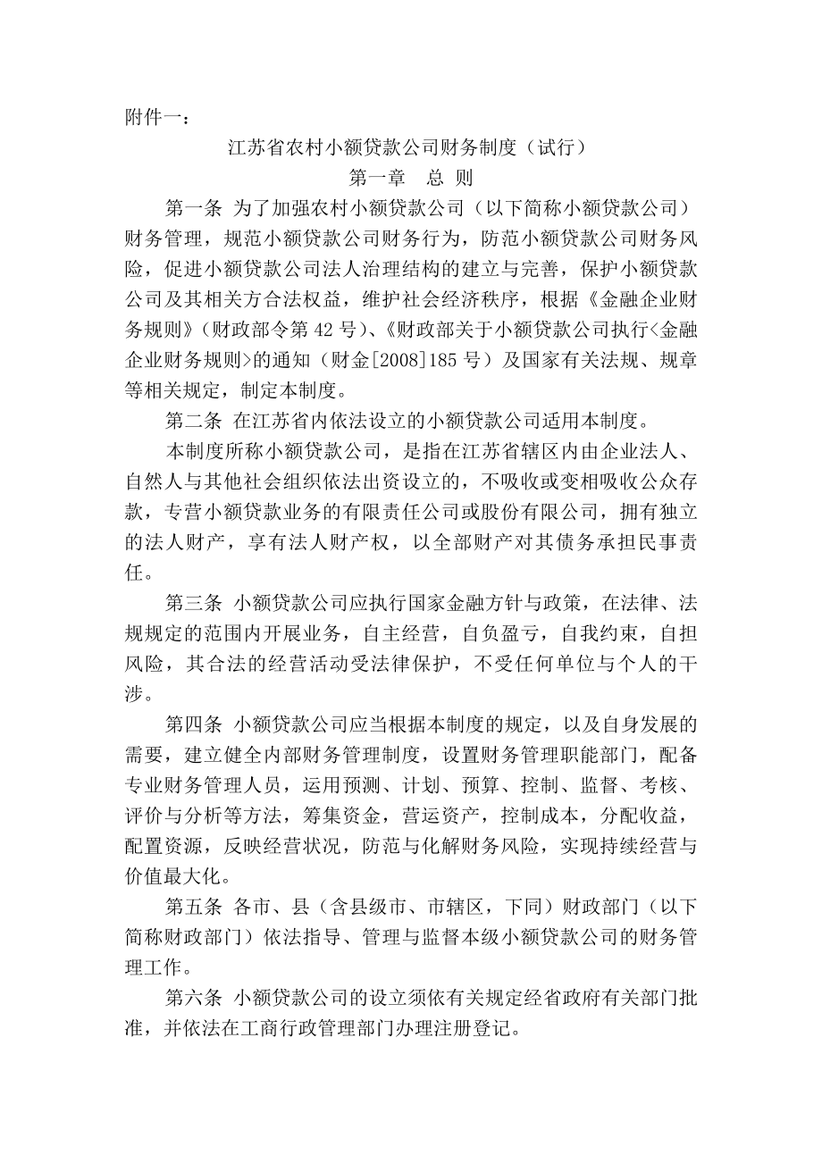 小额贷款公司财务制度及会计核算办法.docx_第2页