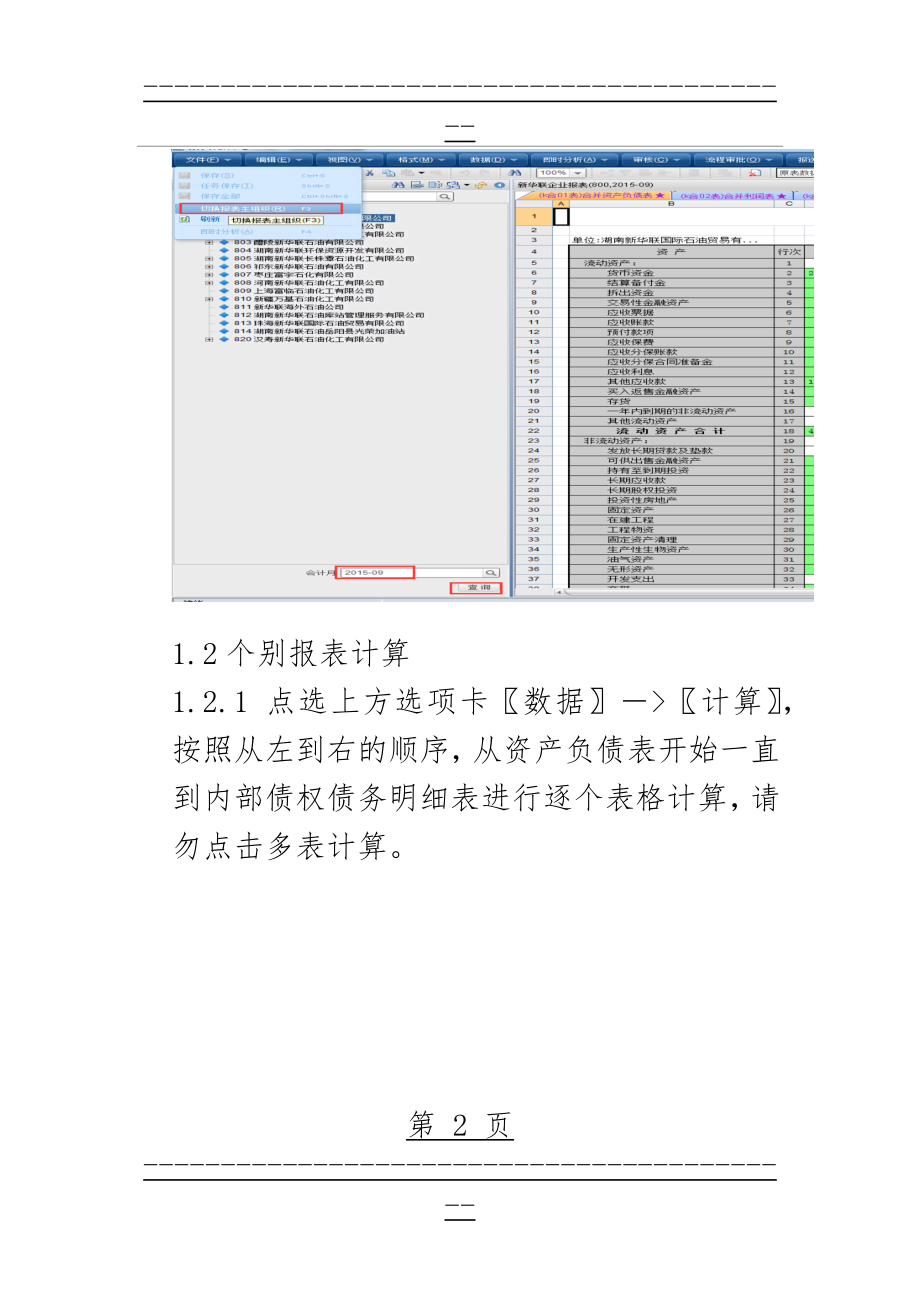 NC系统合并报表操作流程及注意事项(17页).doc_第2页