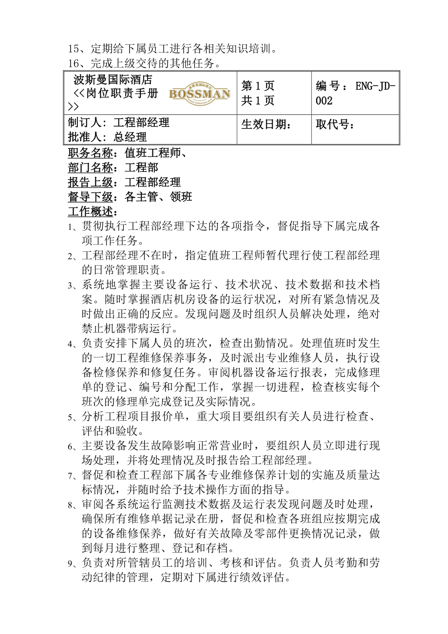 知名酒店工程部岗位职责手.docx_第2页