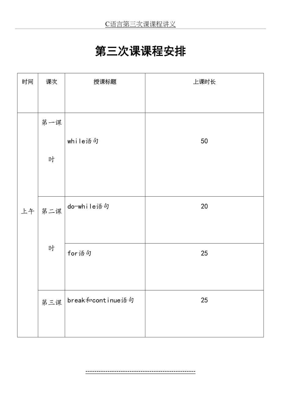 最新C语言第三次课课程讲义.doc_第2页