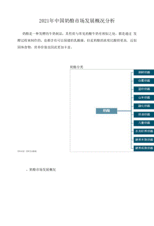 2021年中国奶酪市场发展概况分析.docx