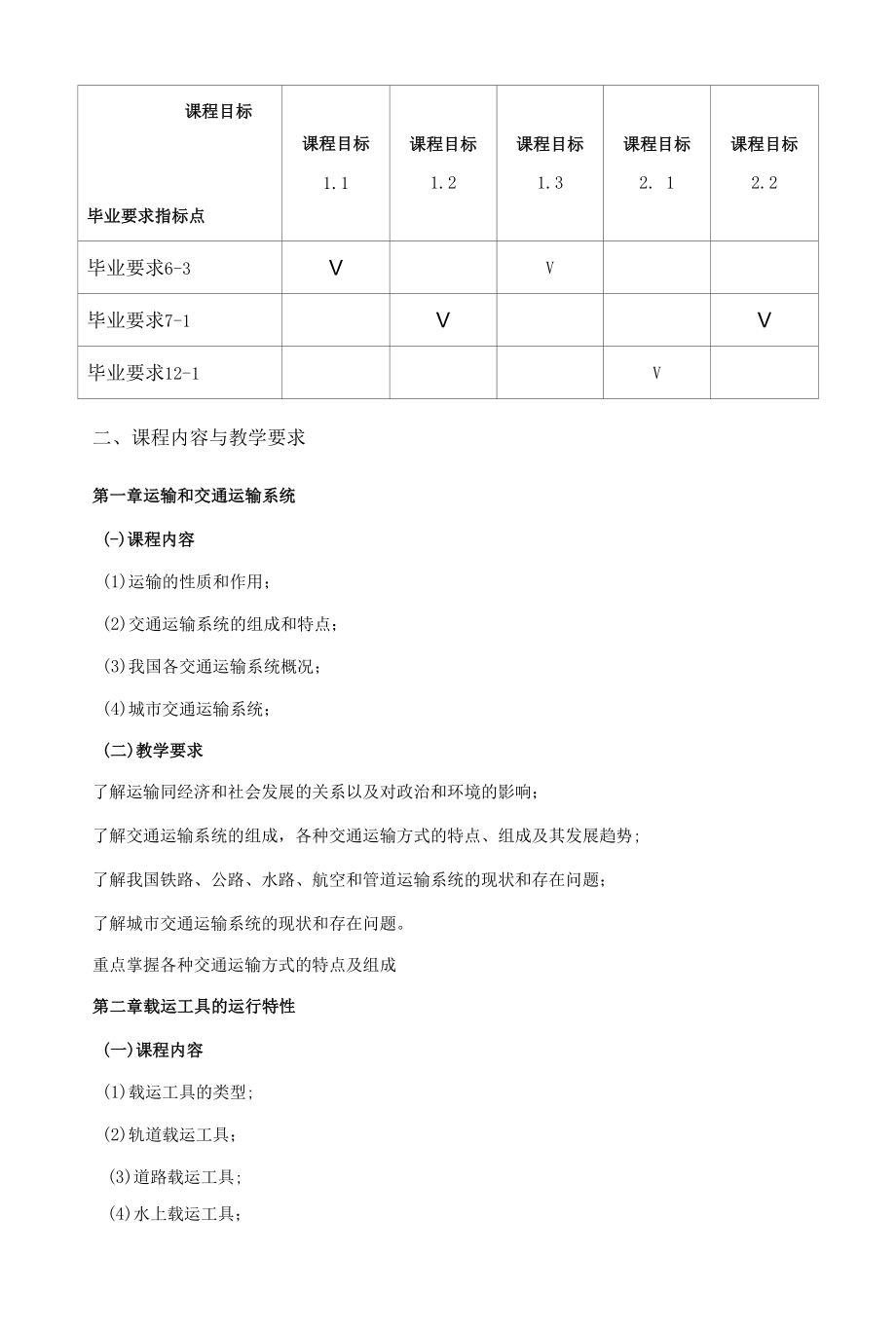 《交通工程专业导论》课程教学大纲（本科）.docx_第2页