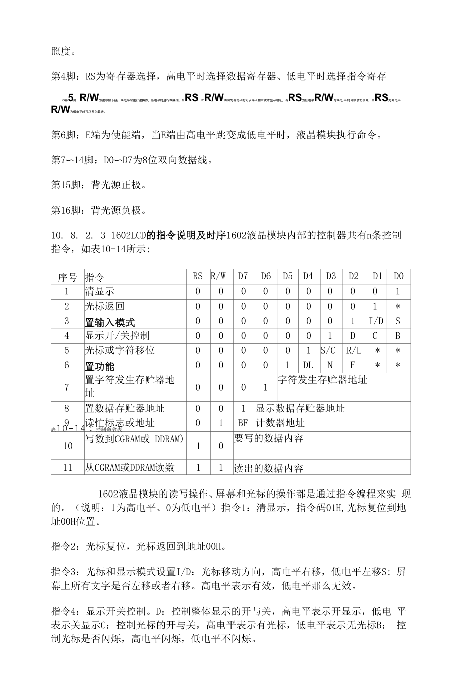 1602LCD的基本参数及引脚功能.docx_第2页