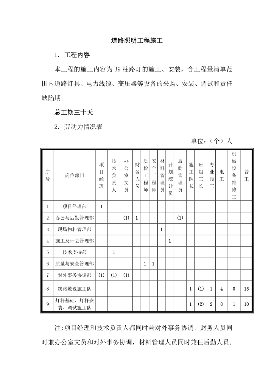 道路照明工程施工.doc_第1页