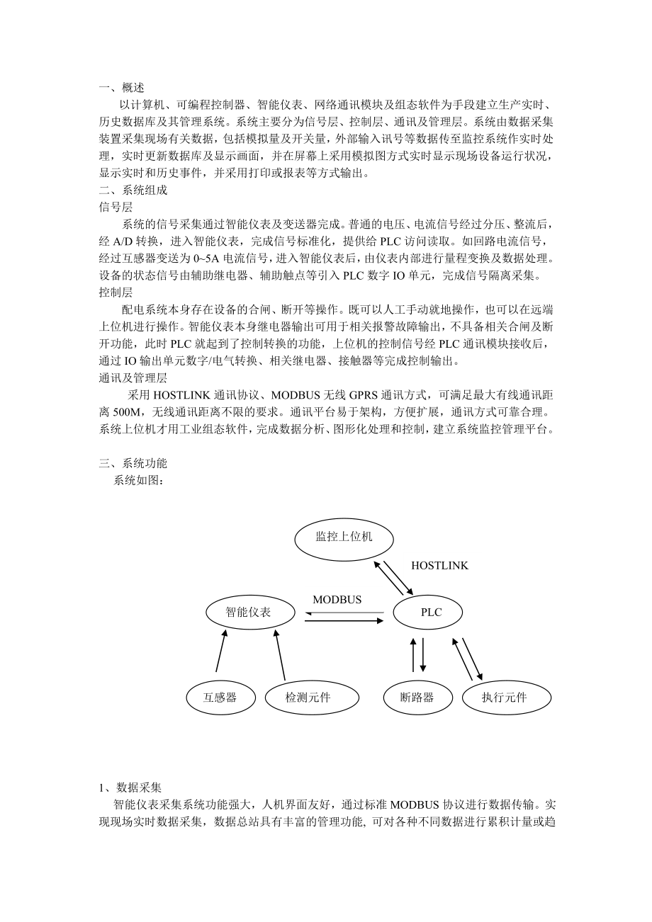 配电监控方案.doc_第1页