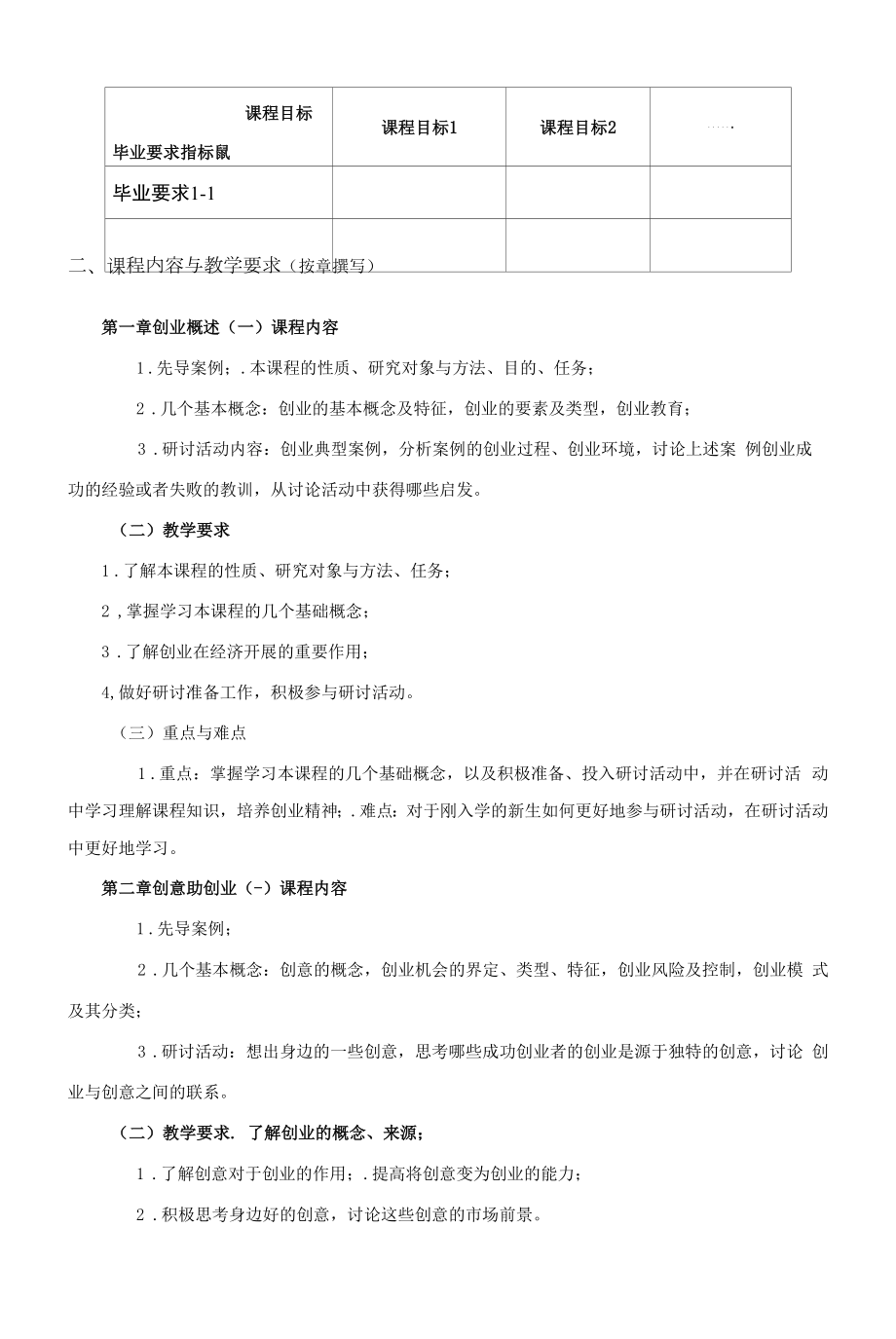 《工商管理新生研讨课》课程教学大纲（本科）.docx_第2页