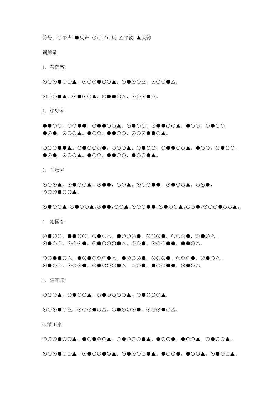 词牌格律大全.doc_第1页