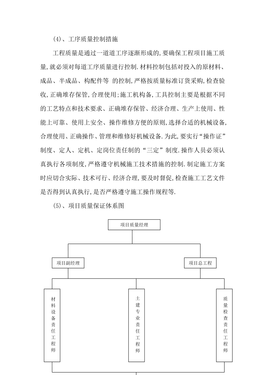 项目工程目标及各项保证措施分解.doc_第2页