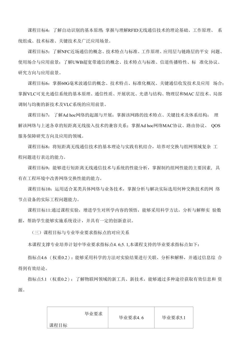 《短距离无线通信》课程教学大纲（本科）.docx_第2页