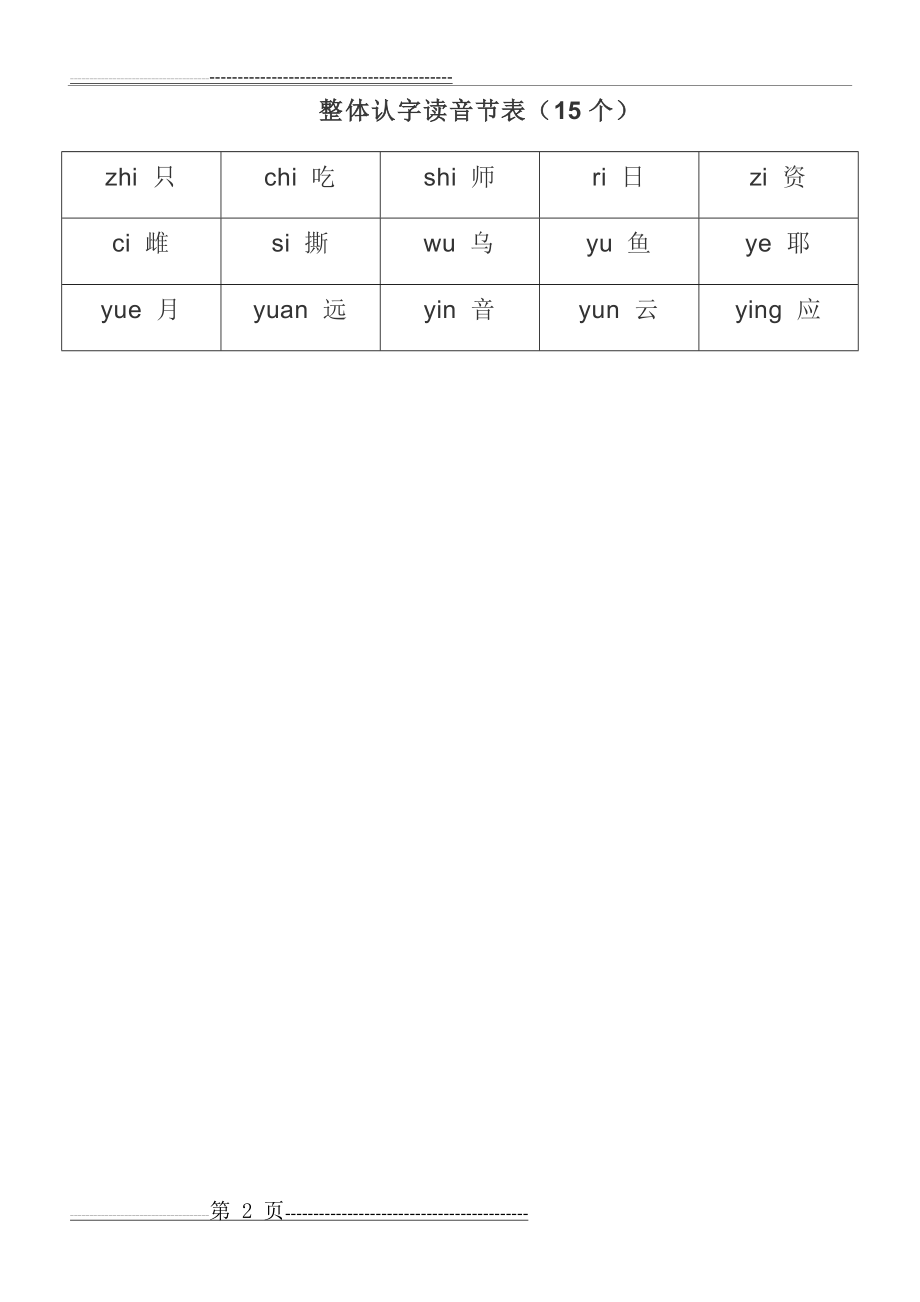 一年级汉语拼音字母表(2页).doc_第2页