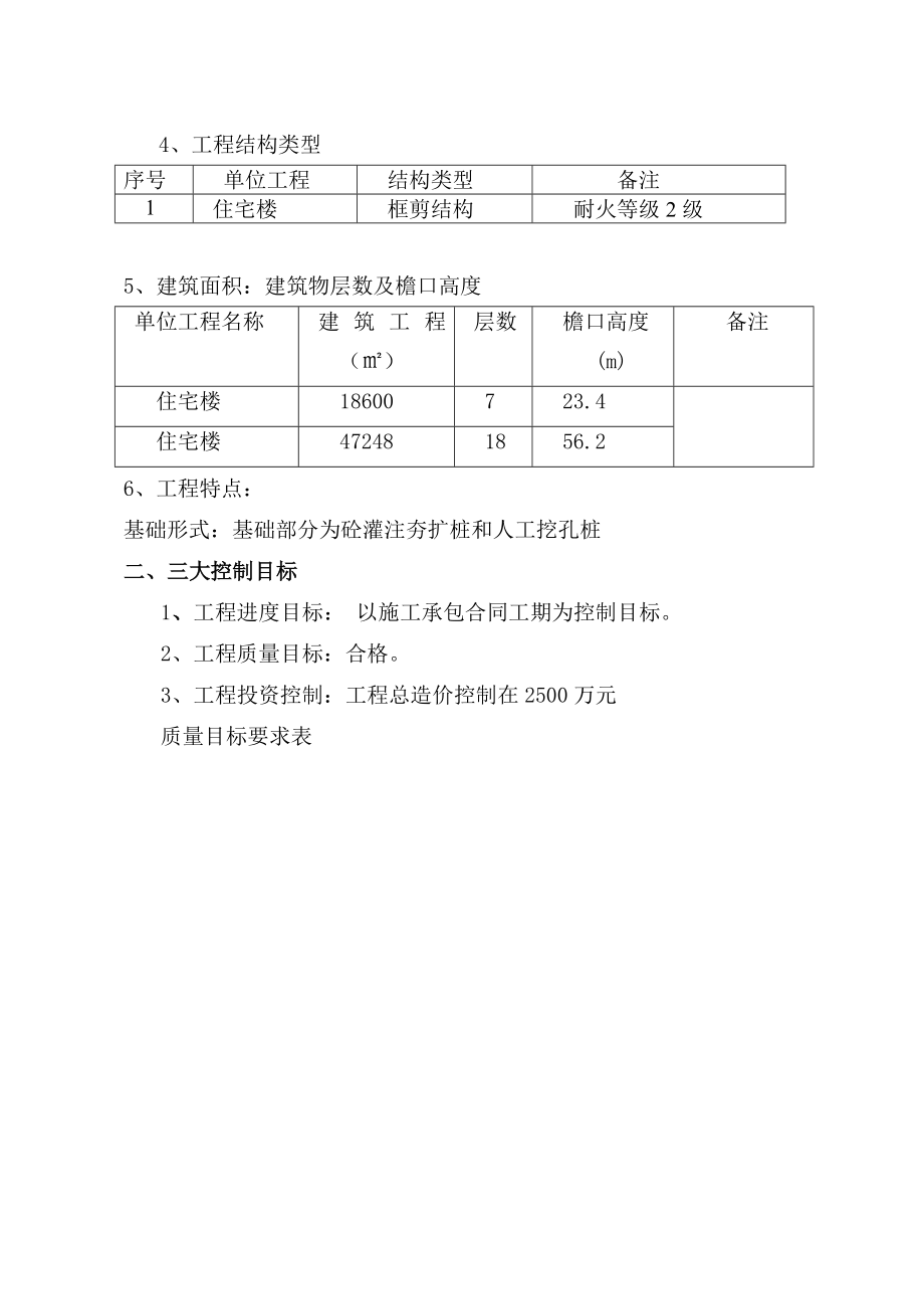 商品住宅楼监理规划.doc_第2页