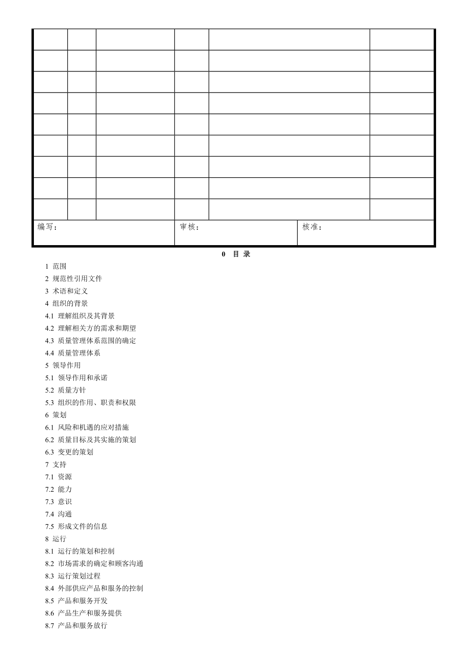 质量管理体系2015版手册.doc_第2页