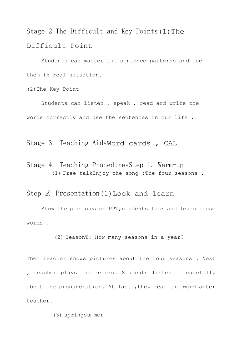 Unit 2 my favourite season教学设计.docx_第2页