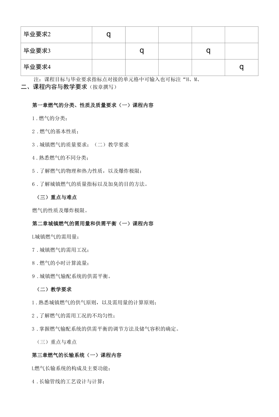 《燃气输配工程》课程教学大纲（本科）.docx_第2页