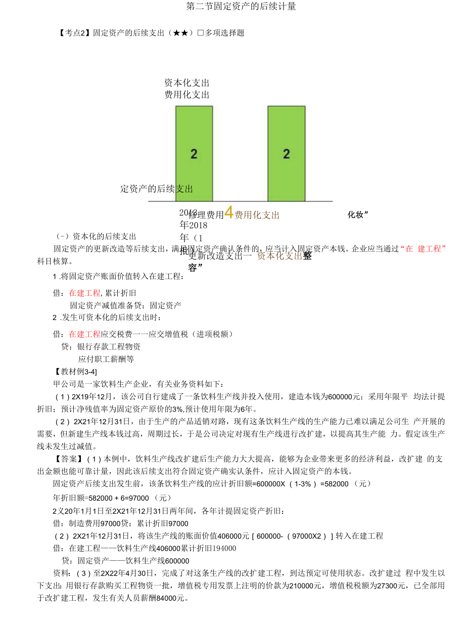 固定资产的后续支出.docx_第1页