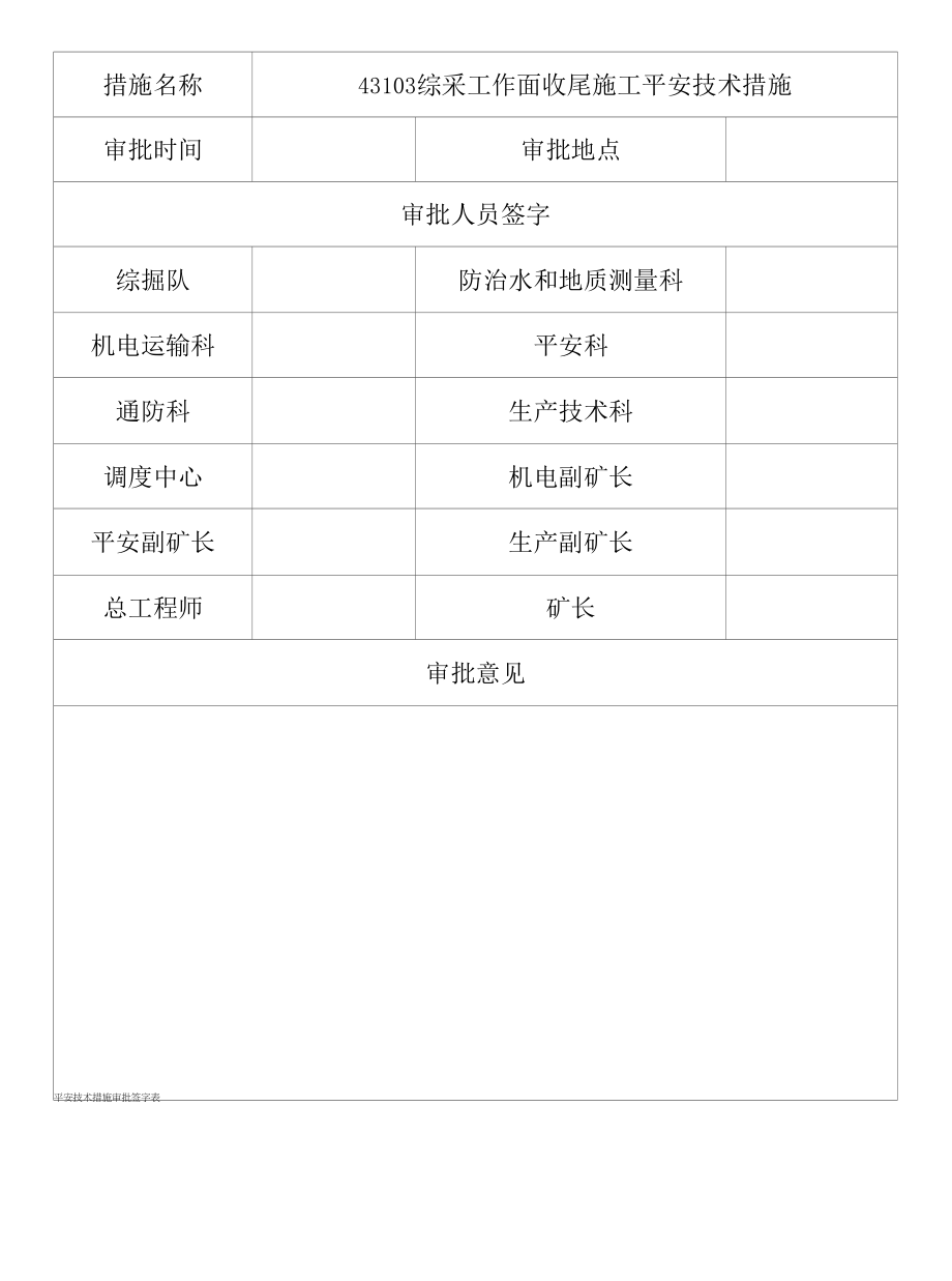 43103综采工作面收尾施工安全技术措施.docx_第2页