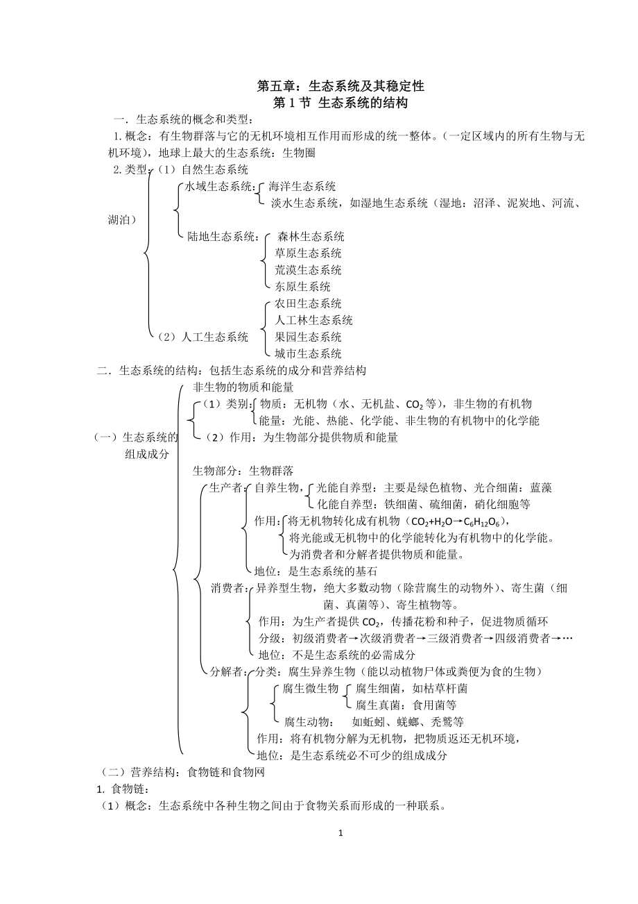 高中生物必修3第5、6章知识点.doc_第1页