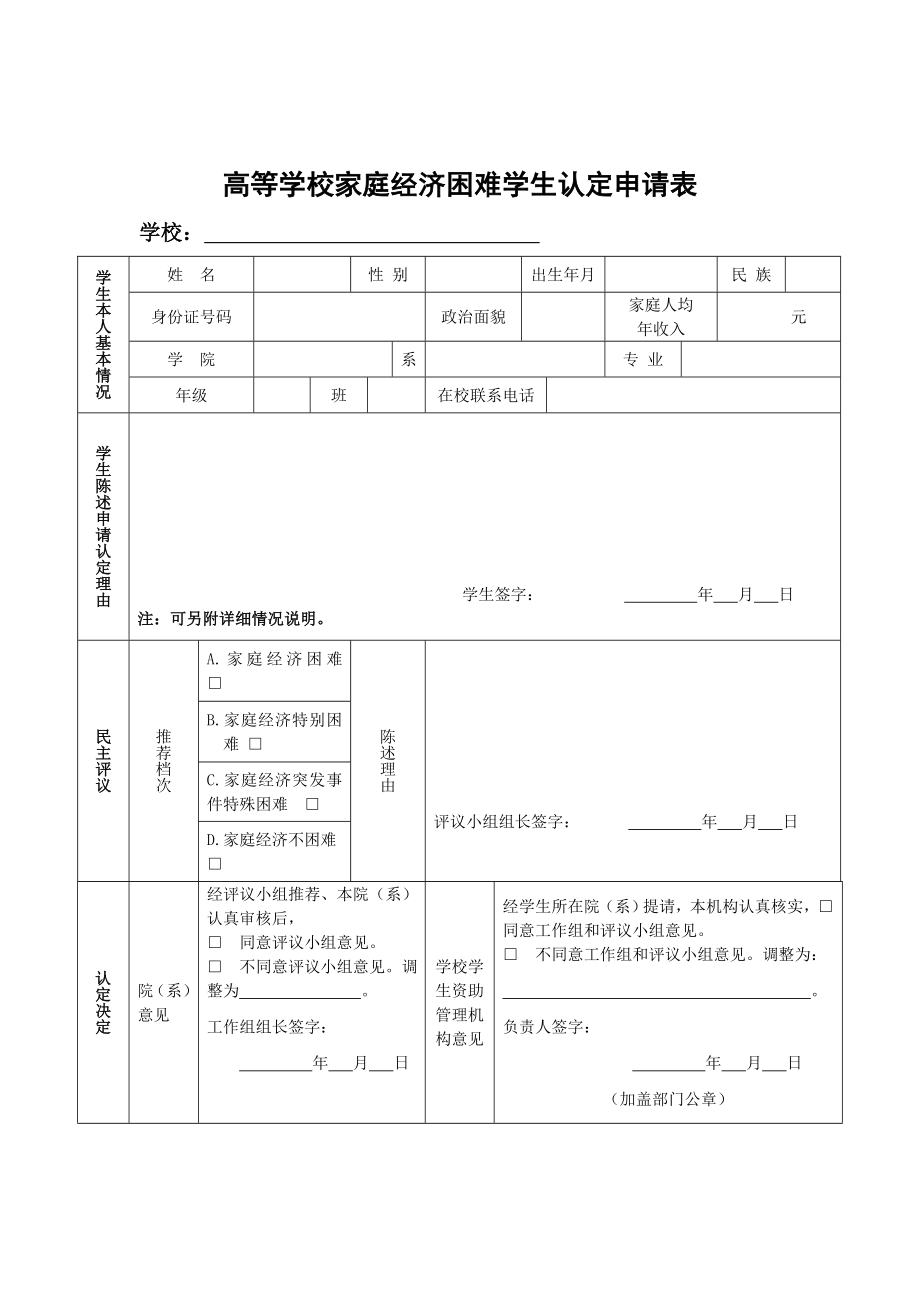 贫困生申请表.doc_第2页