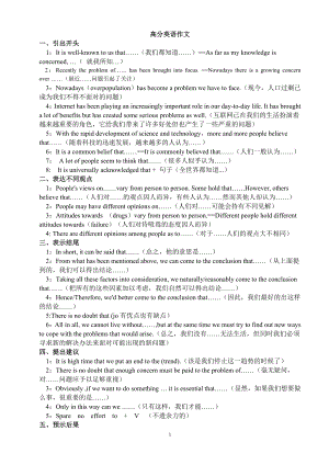 高中英语作文万能句型06026.doc