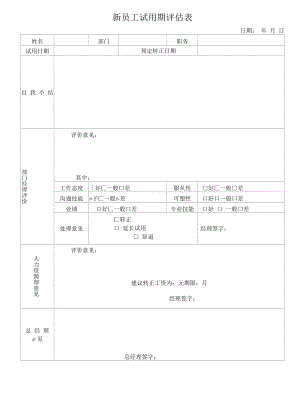 新员工试用期评估表.docx