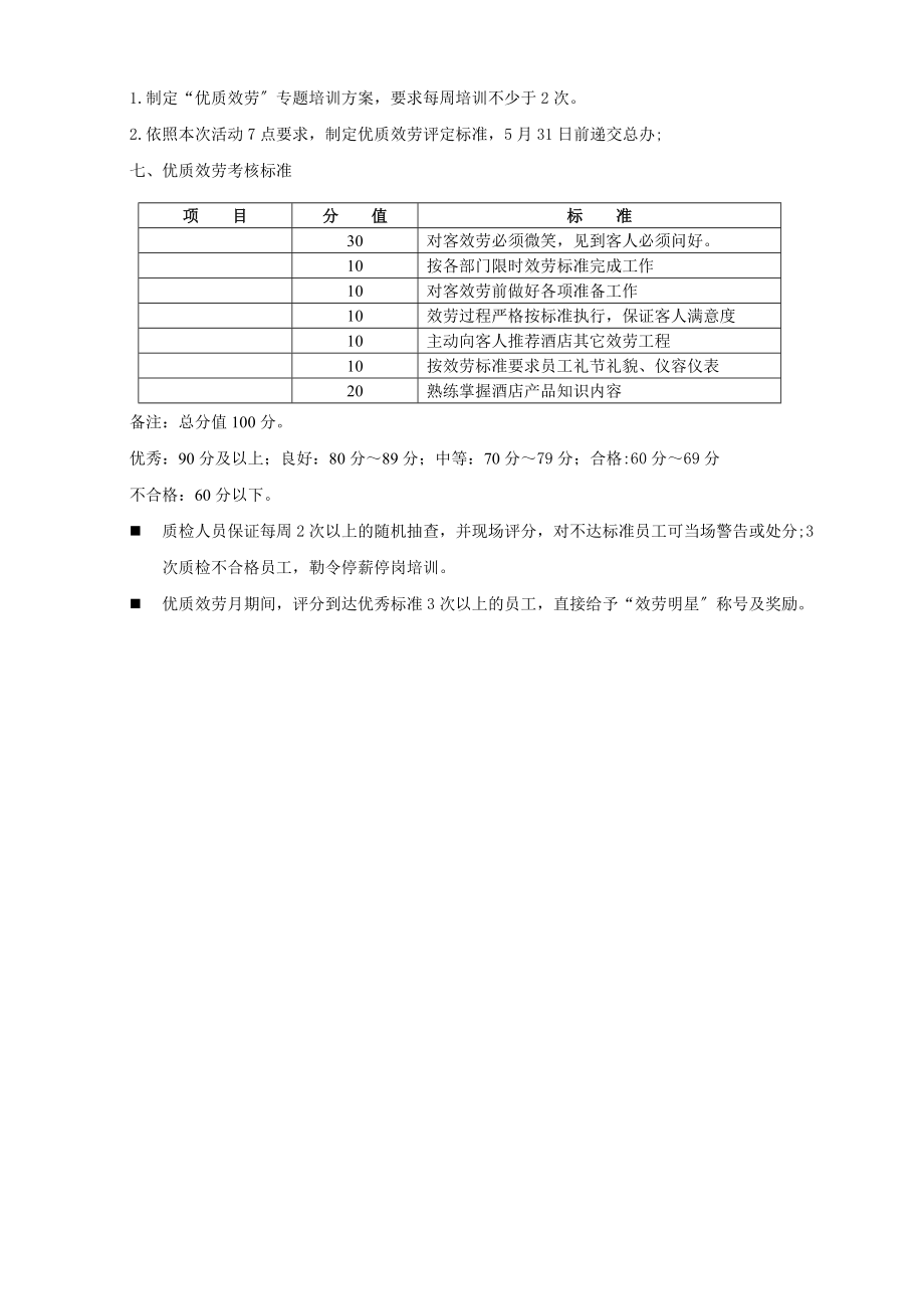 酒店优质服务活动方案.doc_第2页